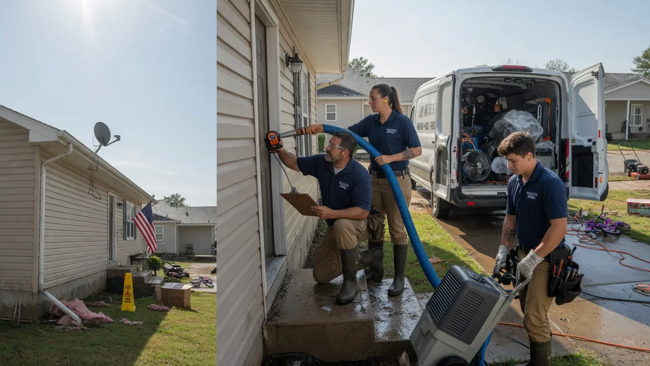 Ceiling Water Damage Restoration in Taconite, MN near me